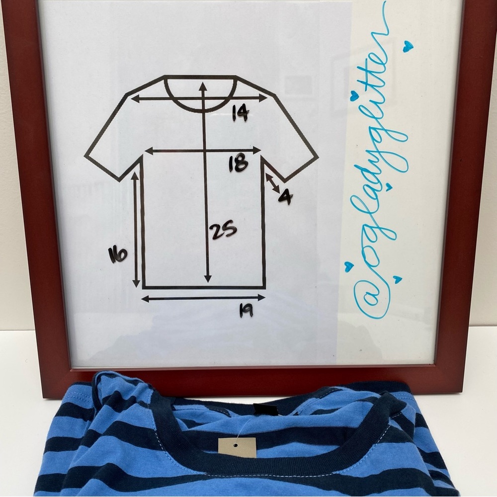 NWT J.Crew Striped Puff Sleeve T-Shirt - Picture 5 of 5